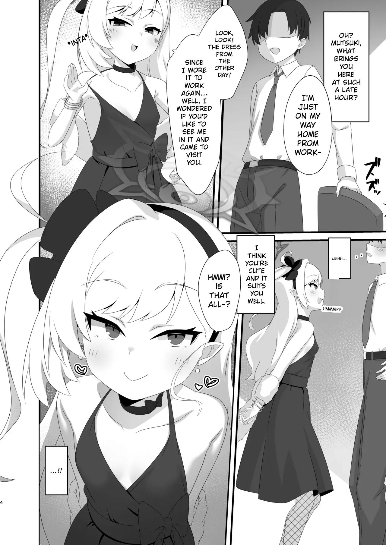Mutsuki-chan loves playing with Sensei | Mutsuki-chan wa Sensei de Asobu no ga Daisuki page 4 full