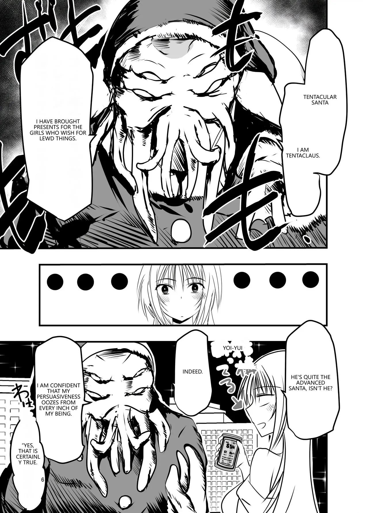 Merry Tentacle Christmas! page 5 full