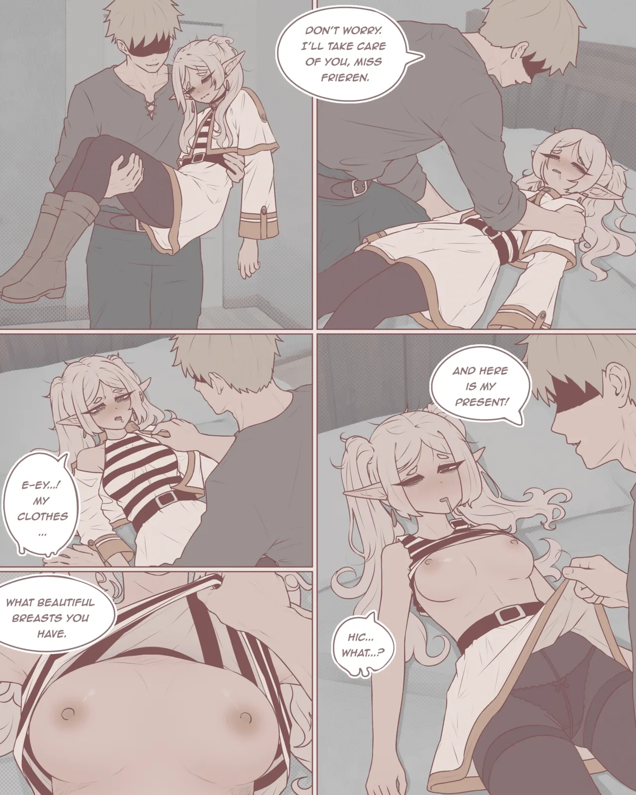 Frieren Got Drunk page 3 full