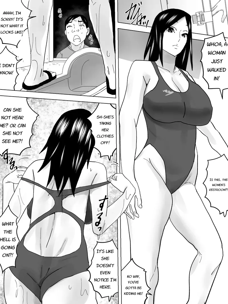 ~Hada ni Haritsuku~ Kyouei Mizugi no Joshi Benjo page 9 full