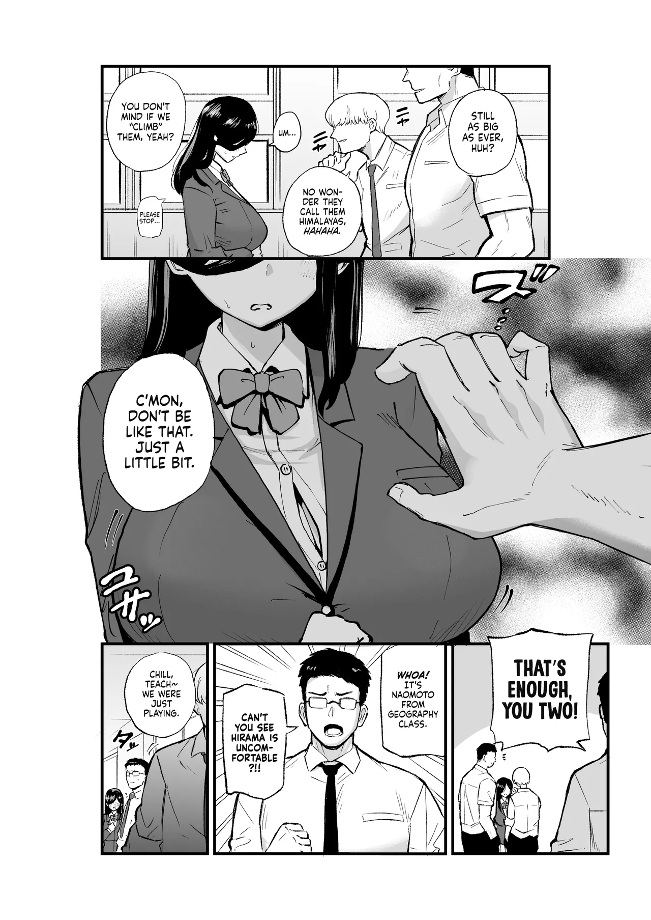 Jimikei Bakunyuu Hirama-chan | The Busty, Unassuming Girl Hirama-chan page 3 full