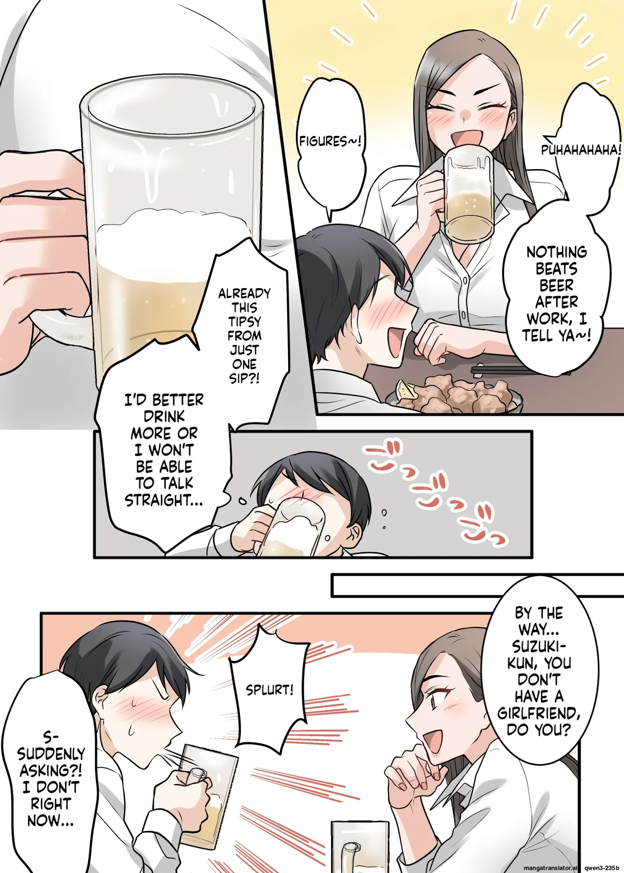 Otokomasari na Kyonyuu Hitozuma Joushi to Amaama SeFri Kankei ni Natta Ken page 9 full