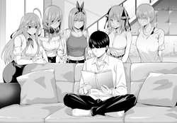 [Bad Mushrooms (Chicke III, 4why)] 1/5 no Renai Kanjou: Igai no Hatsutaiken Zecchou Gaman Training Hen | A Fifth of Romance: An Unexpected First Experience, Climax Enduring Training Edition (Gotoubun no Hanayome) [English] [The People With No Name] [Decensored] — page 20