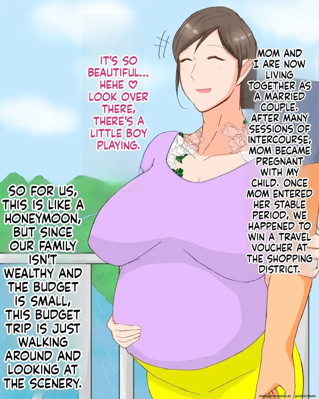 nureshidare - Boshi Dain Nichijou ~Boku no Tane de Haranda Kaa-san to Nakadashi Shimakuri page 3 full