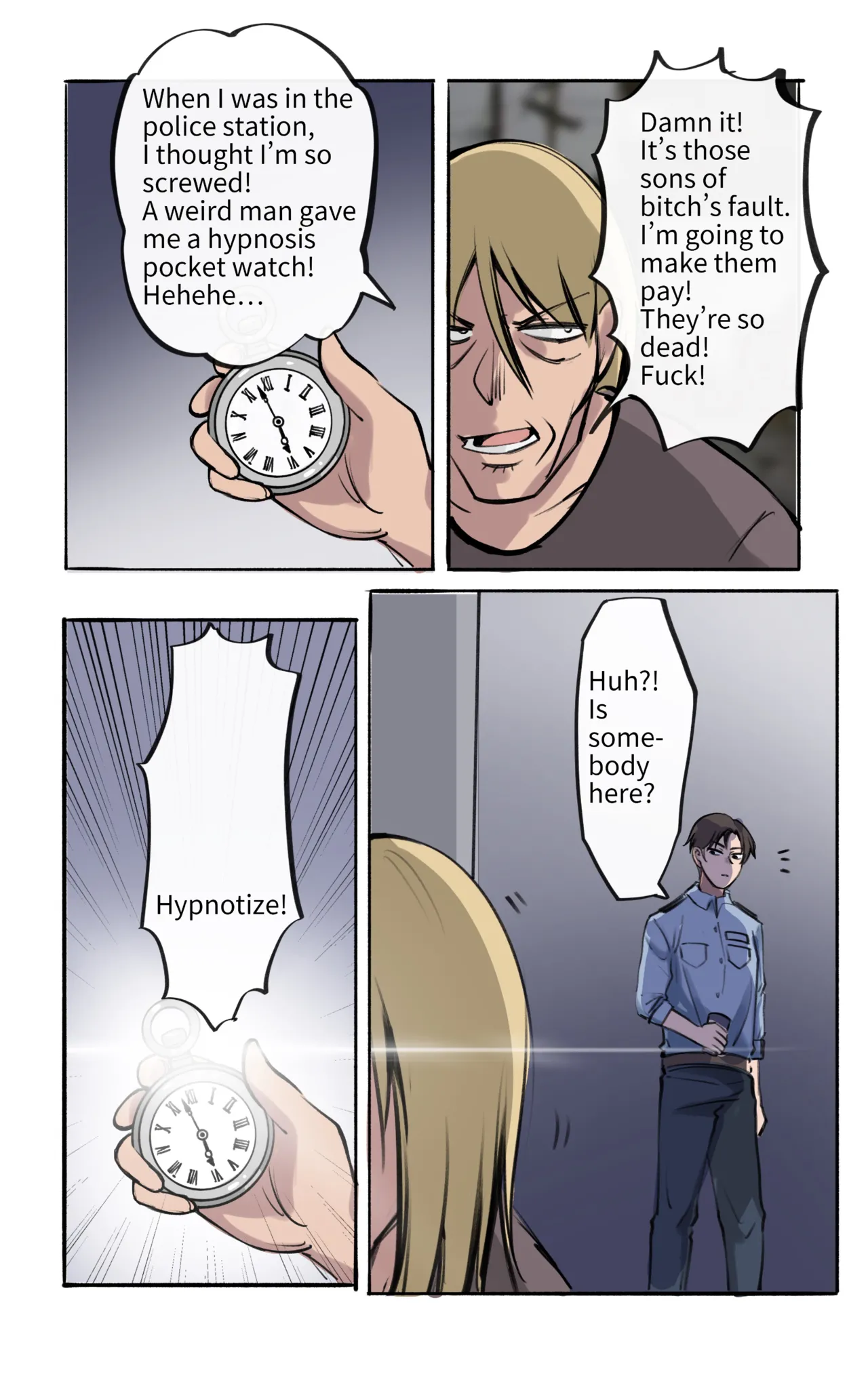 The feminization of a policeman: Remake page 3 full