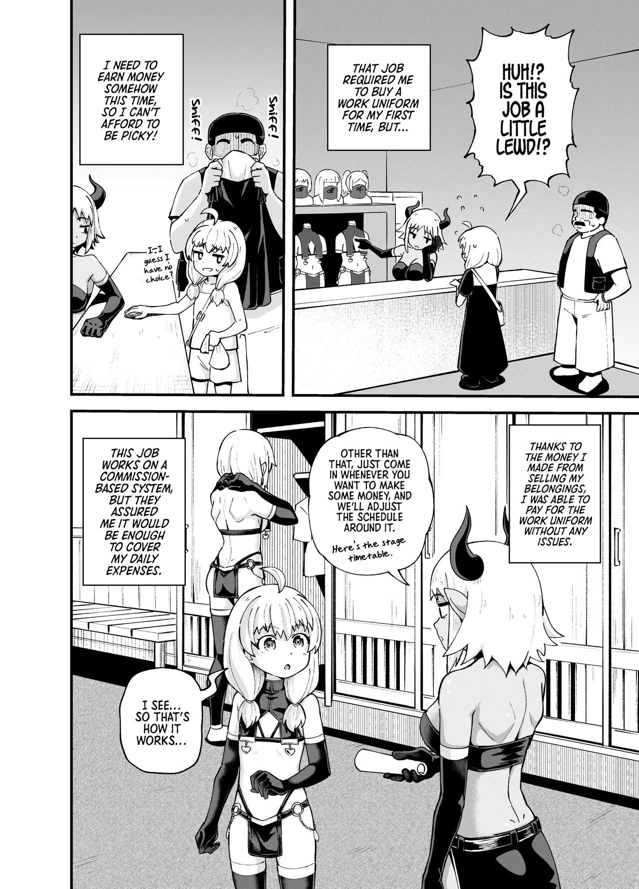Minarai Mahoutsukai Minuki-ya de Hataraku | An Apprentice Mage Who Works at a Strip Club page 9 full