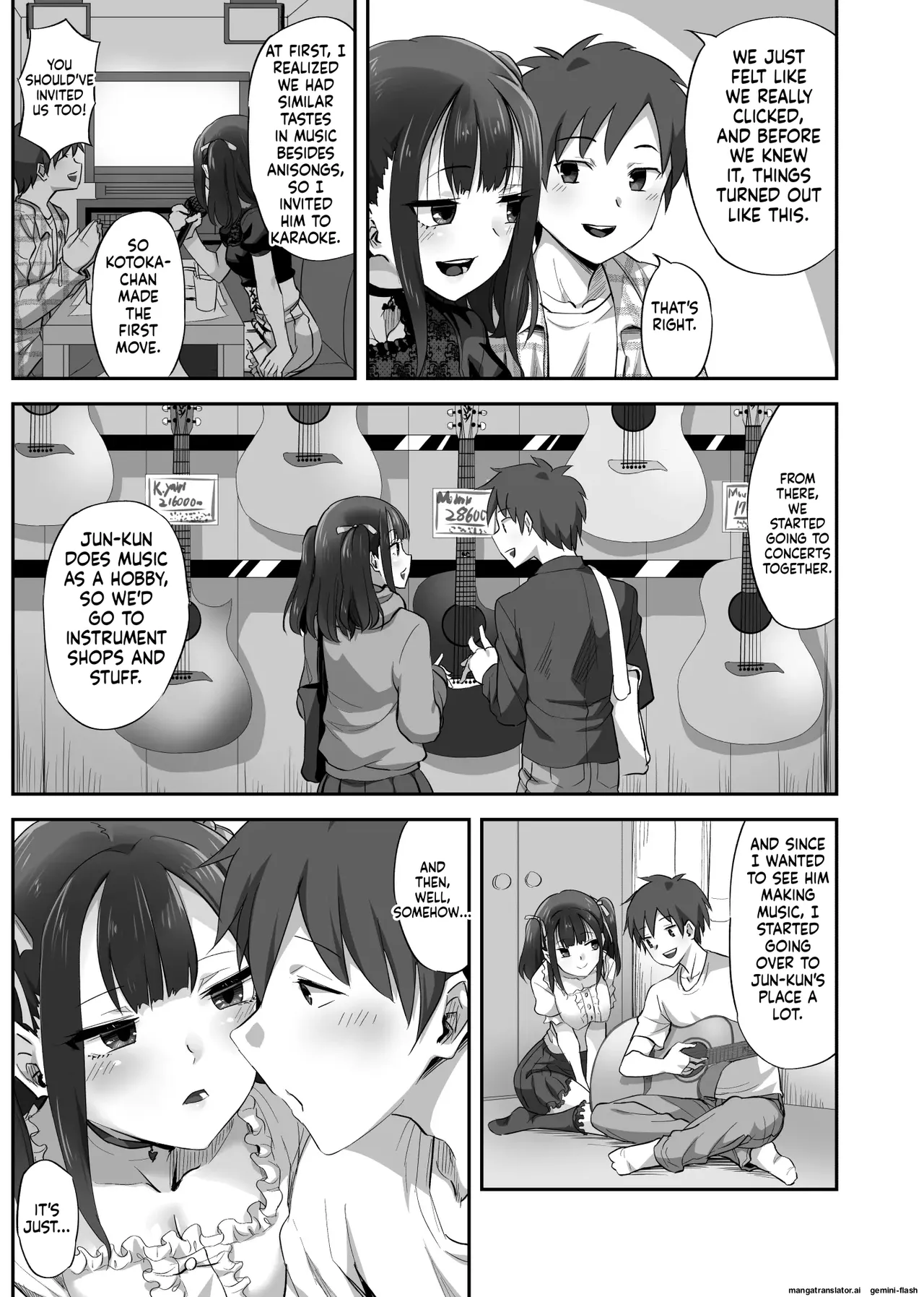 OtaCir no Nukegake Couple no Kanojo o Nomikai de Suikan!! page 4 full