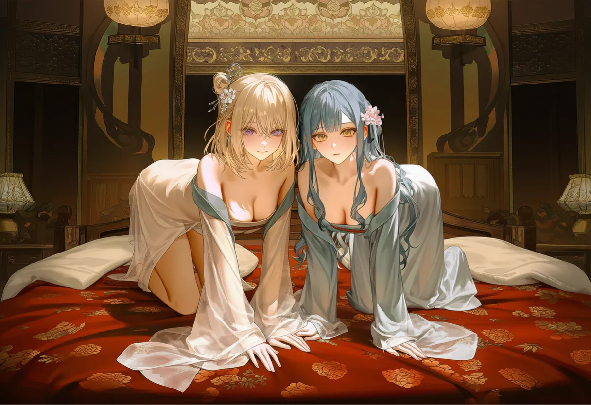 【前戏+正戏1+正戏2】织女*2和憋了一年的牛郎 page 4 full