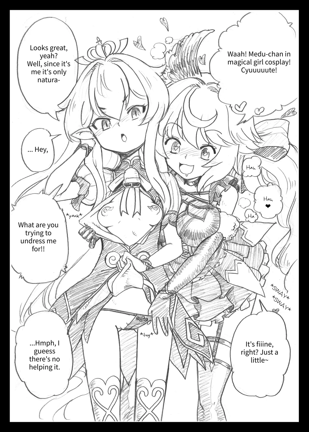 Mahou Shoujo no Lovely and Sweet | Magical Girls Lovely and Sweet page 3 full