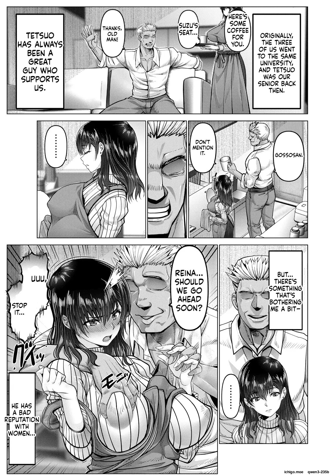 Anaba Onsen Netorare Yu ~Otto Igai no Bakibaki Chinpo~ page 7 full