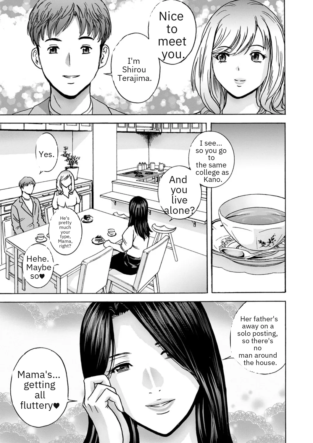 Shitataru Kano Haha | Dripping Kano Mama page 7 full