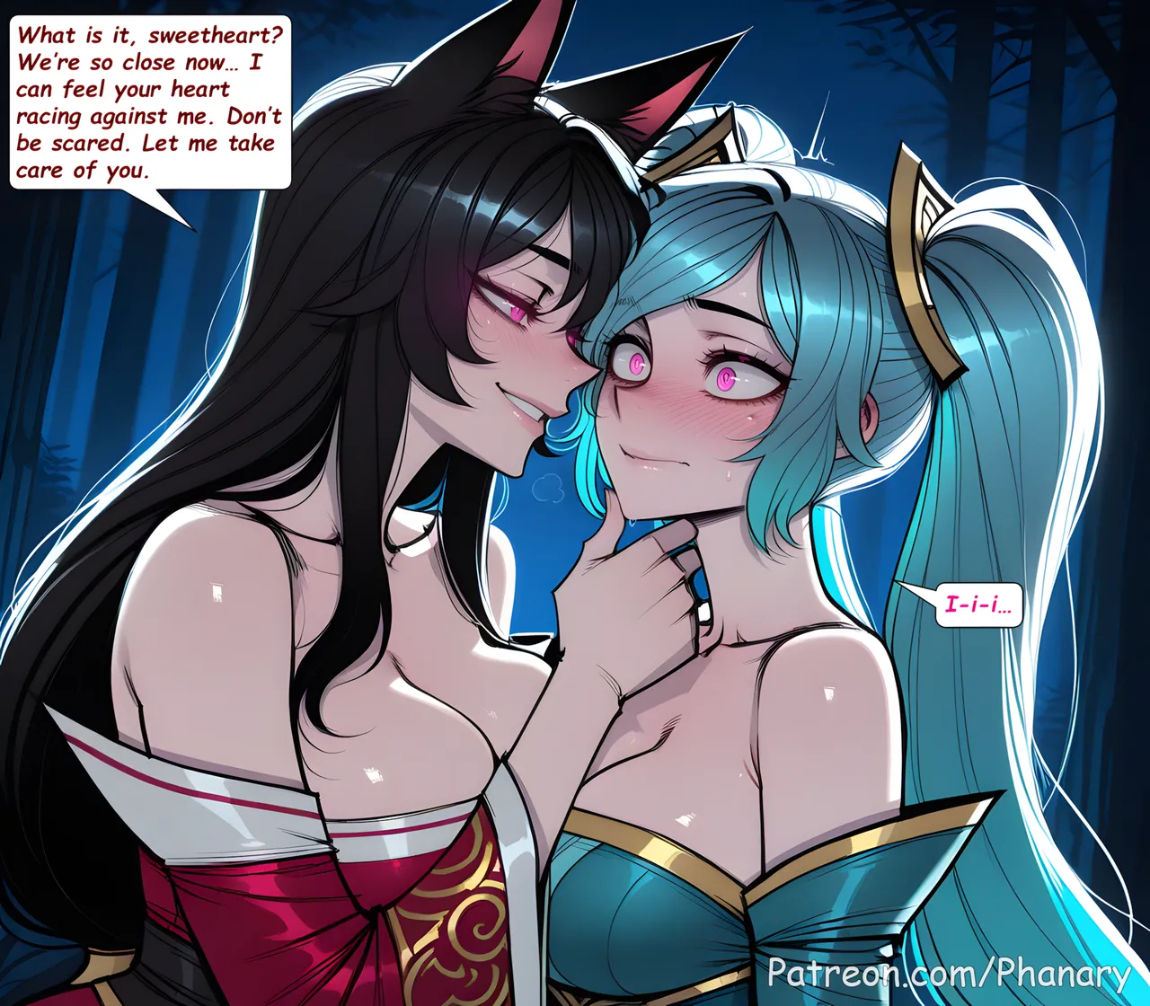 Ahri x Sona: No Words Needed page 8 full
