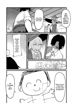 [DoDo (Hentai Shinshi DT)] Art is an explosion and 〇〇〇  | Geijutsu wa Bakuhatsu to 〇〇〇  (Blue Archive) [Digital] [English] [I Want to Sniff My Students Scans] — page 12