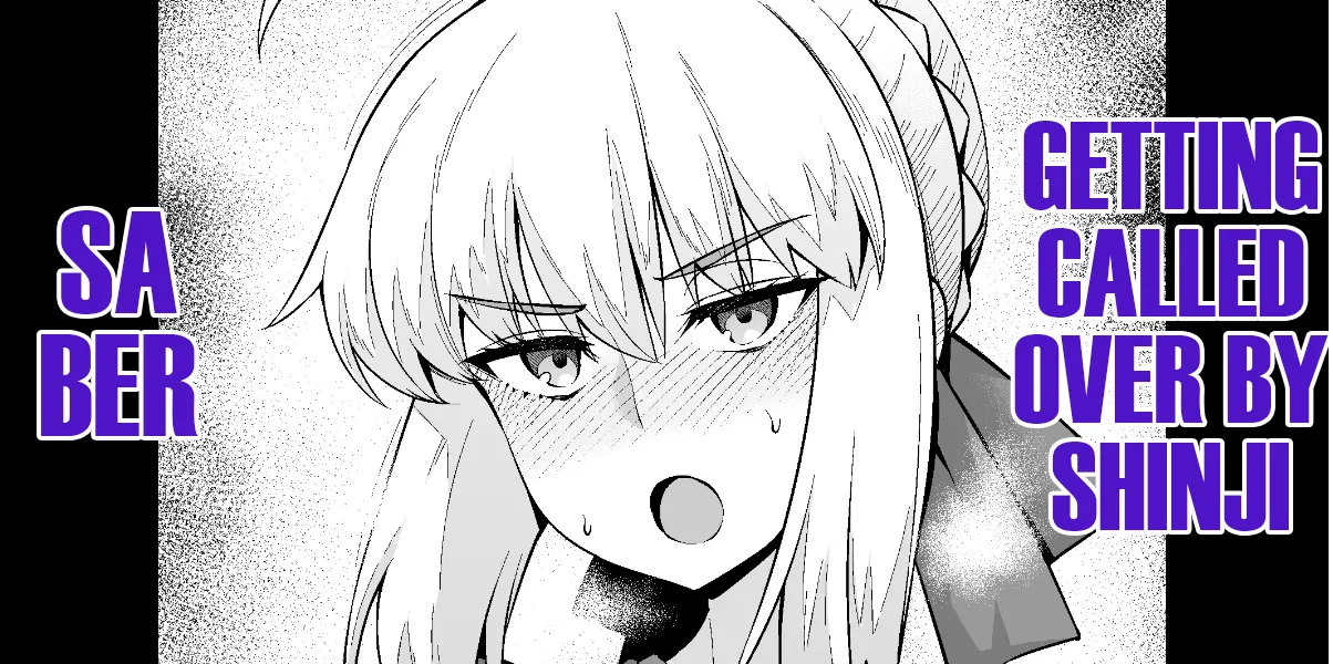 Saber, Taiiku Souko de... +  Artoria, Botebara Bloomer de Shinji to… | Saber, Getting Called Over by Shinji + Pregnant Artoria, in Bloomers with Shinji... page 1 full