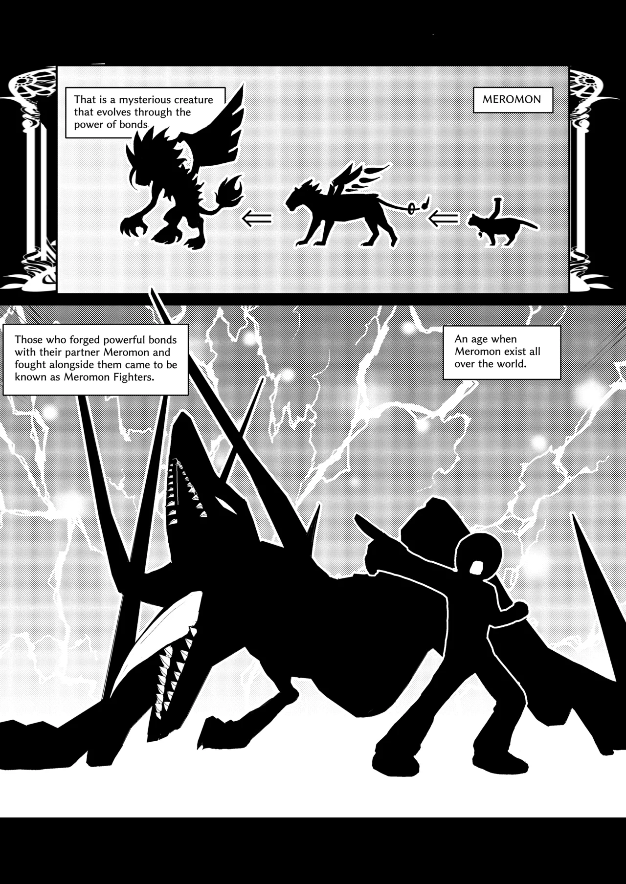 Melomon Fighters: A Story About Being Lovingly "Reverse-Raped" by a Partner  Who Has Evolved into a Tall, Busty Beauty page 2 full
