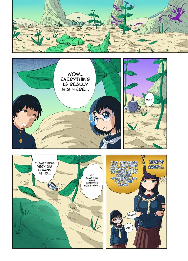 Dangerous Trip by Labba Art - AI Colored page 2 full