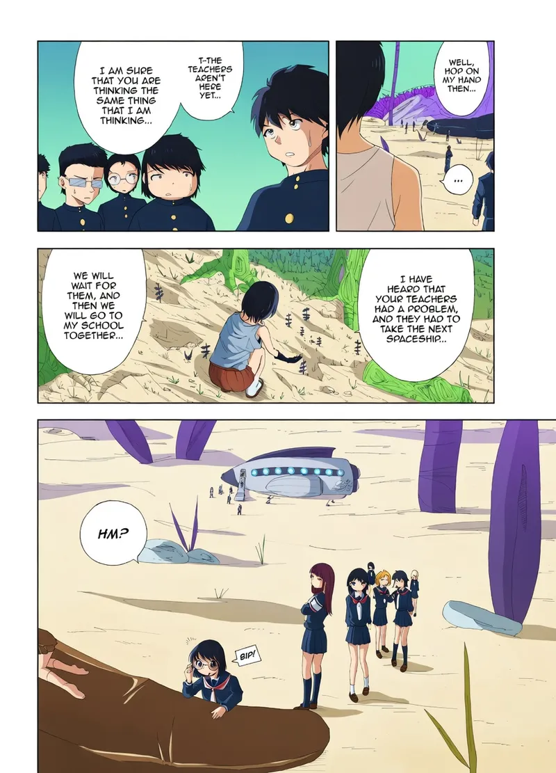 Dangerous Trip by Labba Art - AI Colored page 4 full