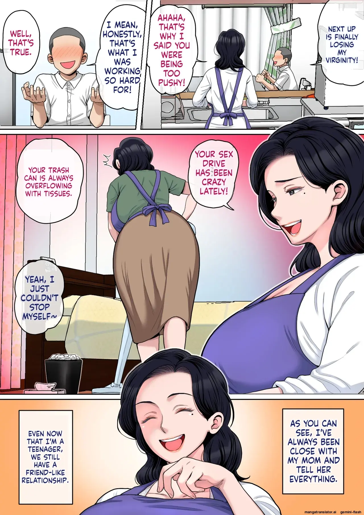 Practice H with your mom! | English | Full Color page 3 full