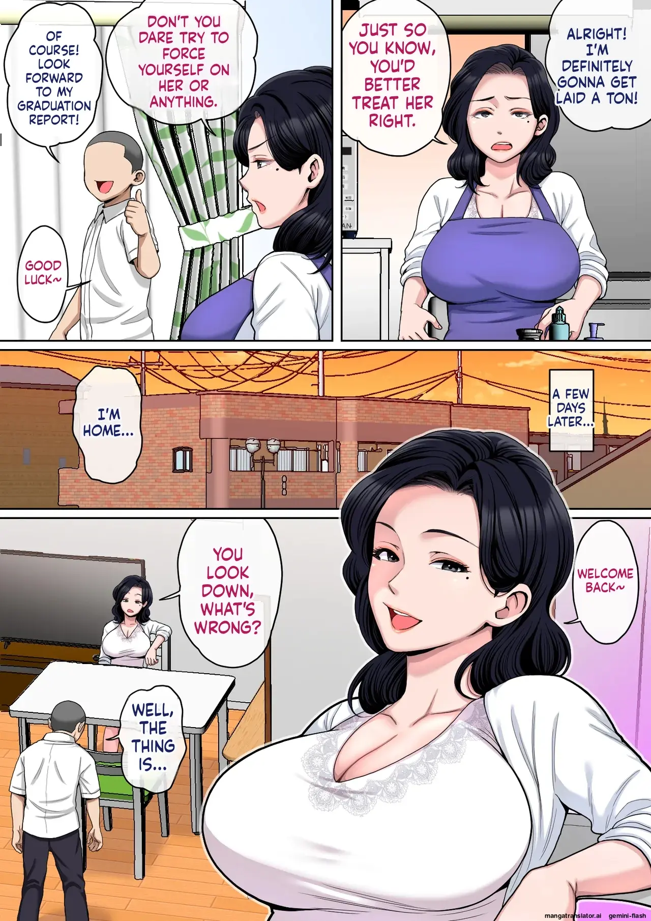 Practice H with your mom! | English | Full Color page 9 full