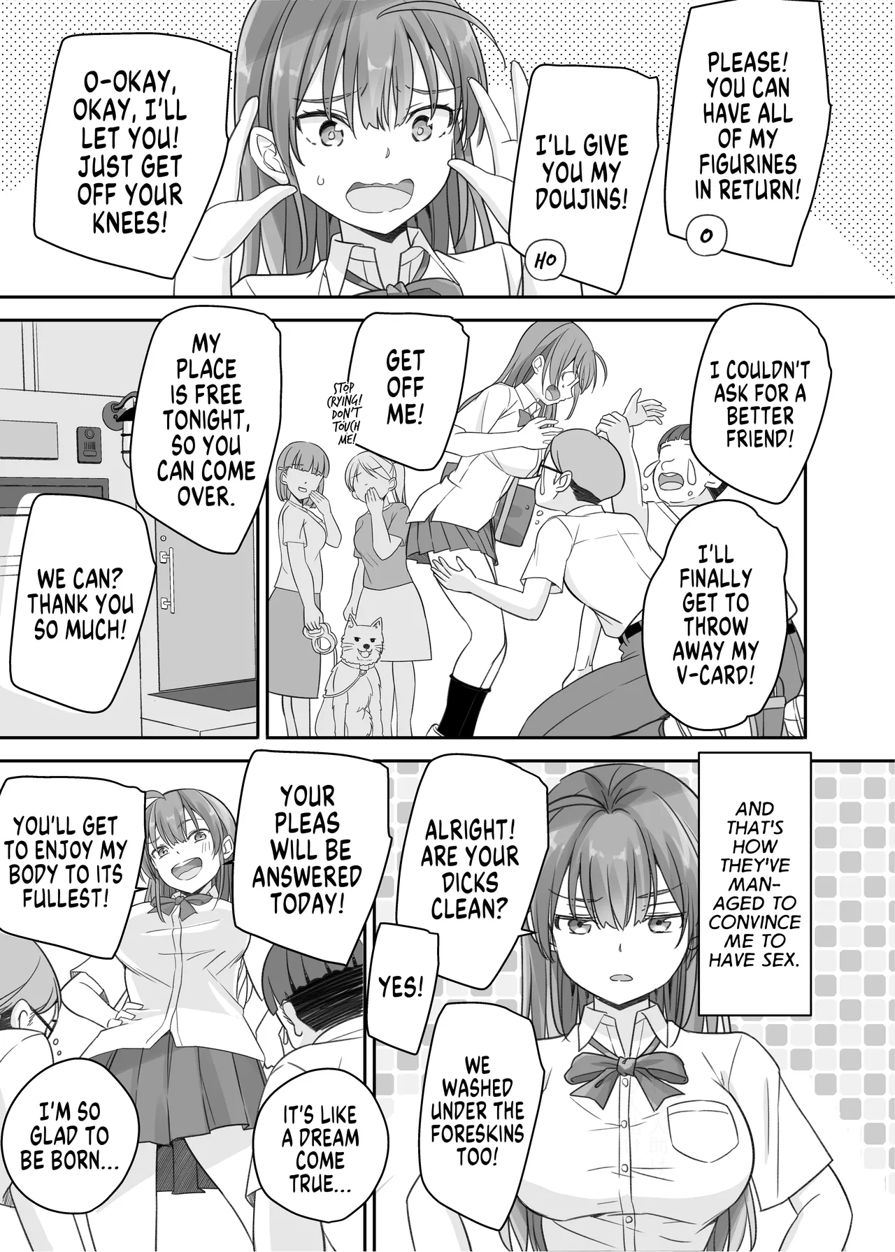 Teihen no Boku ga TS tta node Dosukebe Sex o Yattemita | The Loser Me Got Turned Into a Girl, so I Tried Having Degenerate Sex page 9 full