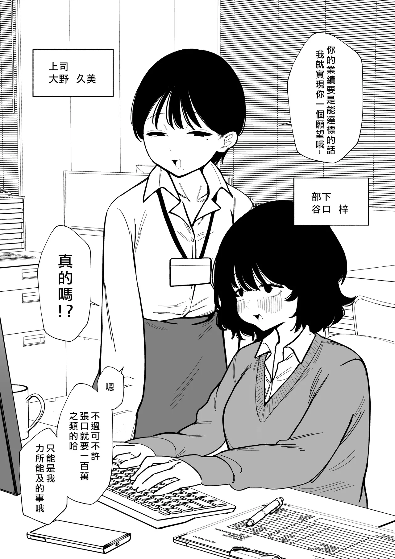 Onna Joushi o Nyoudou Seme  （Ongoing） page 3 full