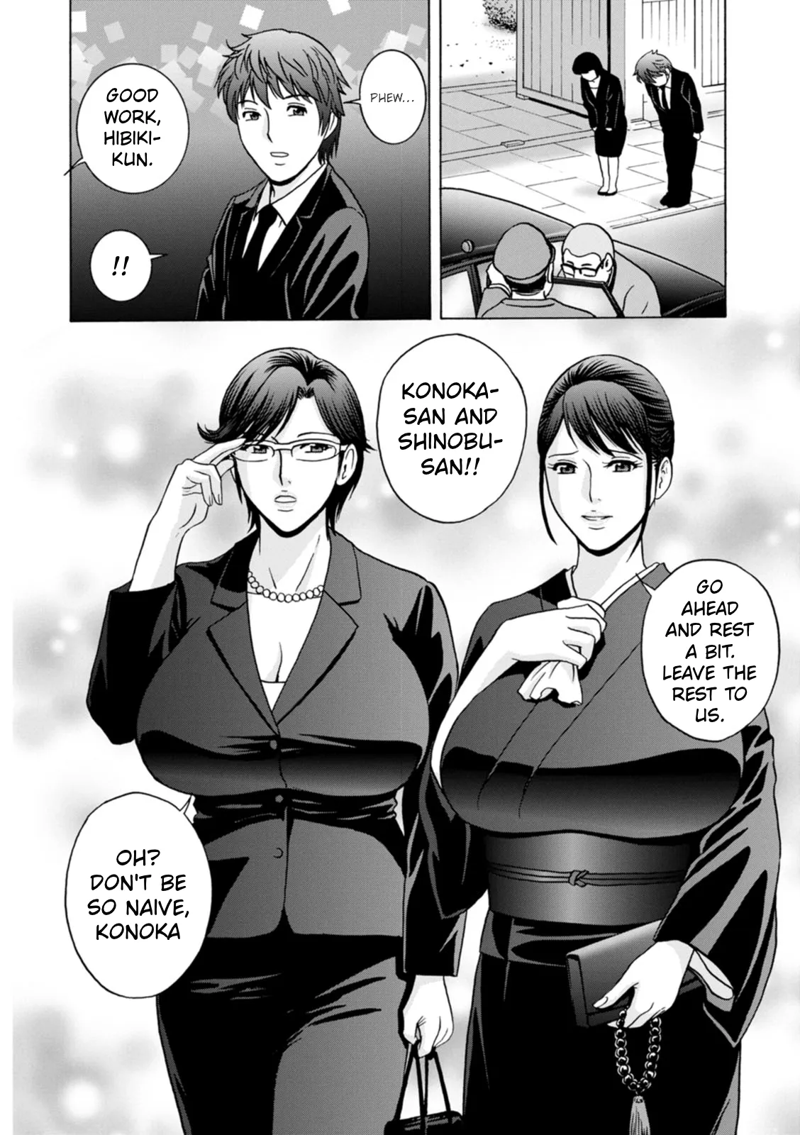 The Kind Aunt And The Dirty Aunt | Yasashii Oba-san Yarashii Oba-san page 8 full