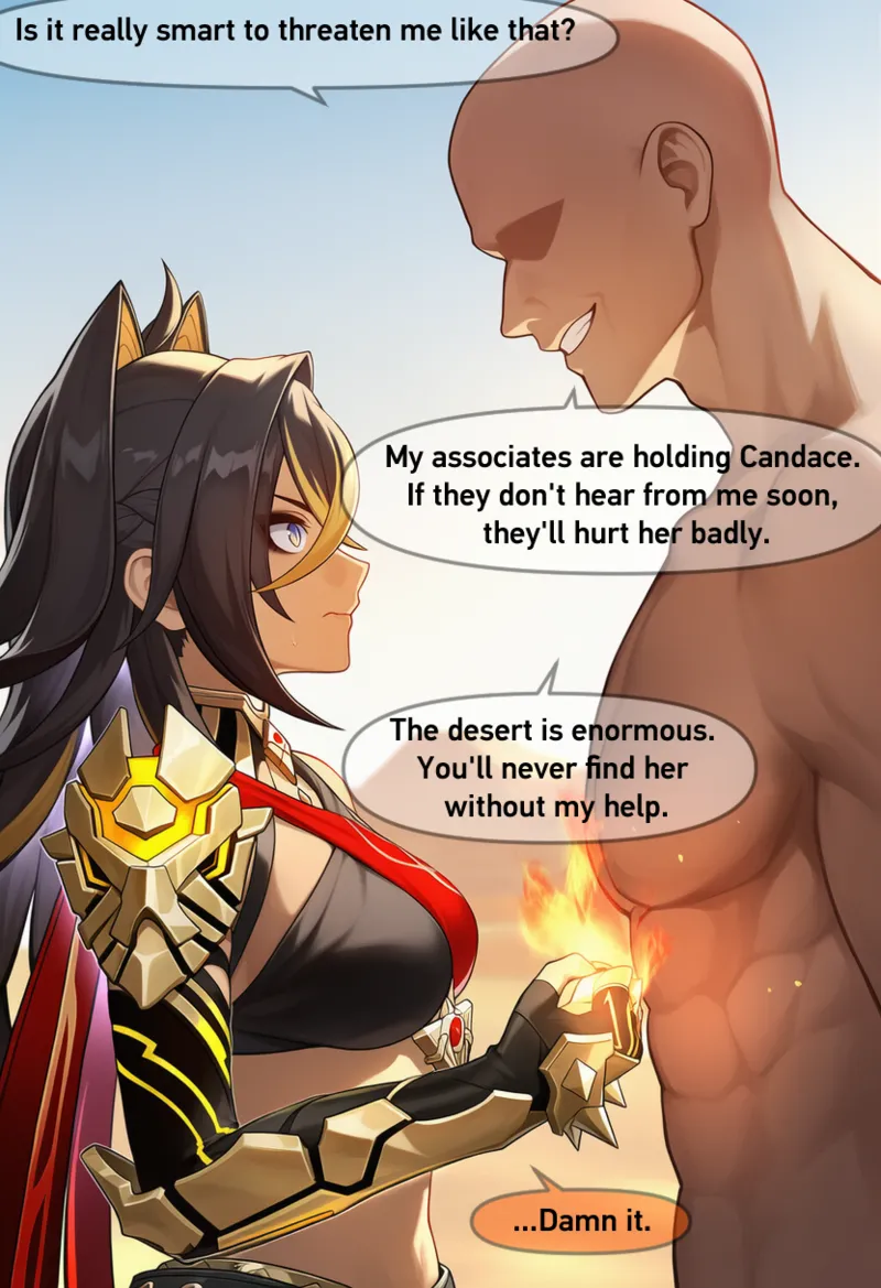 The Defeated Guardian Part 2 - Candace and Dehya page 10 full