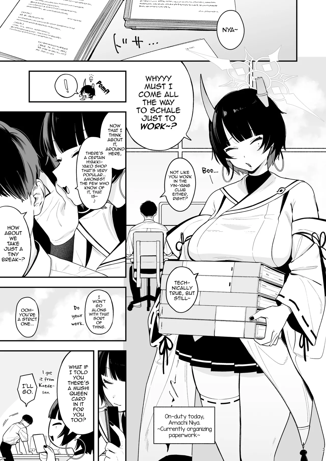 Niya ni Honki Koubi Sekkyou suru Hanashi | Scolding Niya Via Hardcore Sex page 2 full