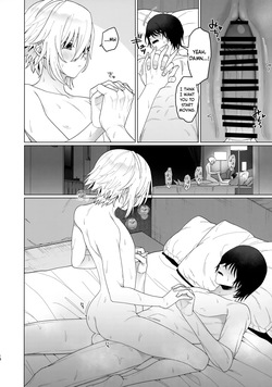 (#Nijisousaku 9) [Osushiteikoku (Hamachi)] Bimyou na Kankei no Oretachi ni Naru made no Hanashi to Sonota Amaama na Hanashi | A Tale About Our Complex Relationship Before We Became a Couple, and Other Sweet Stories (Uzuki Kou) [English] {Chin²} — page 18