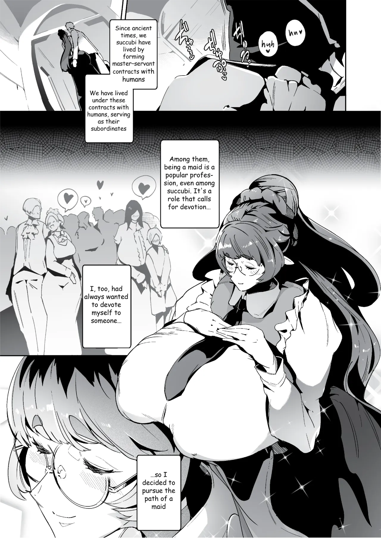Succubus Maid to Sugosu Yoru  | A Night Spent With A Succubus Maid page 4 full