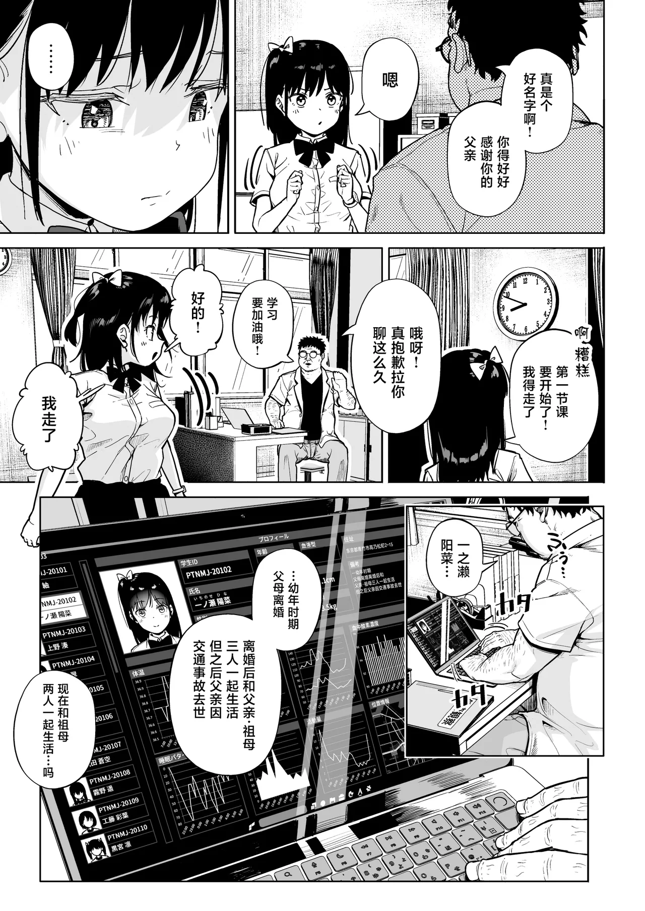 Hokenshitsu Oji-san no Hairan Kari page 4 full