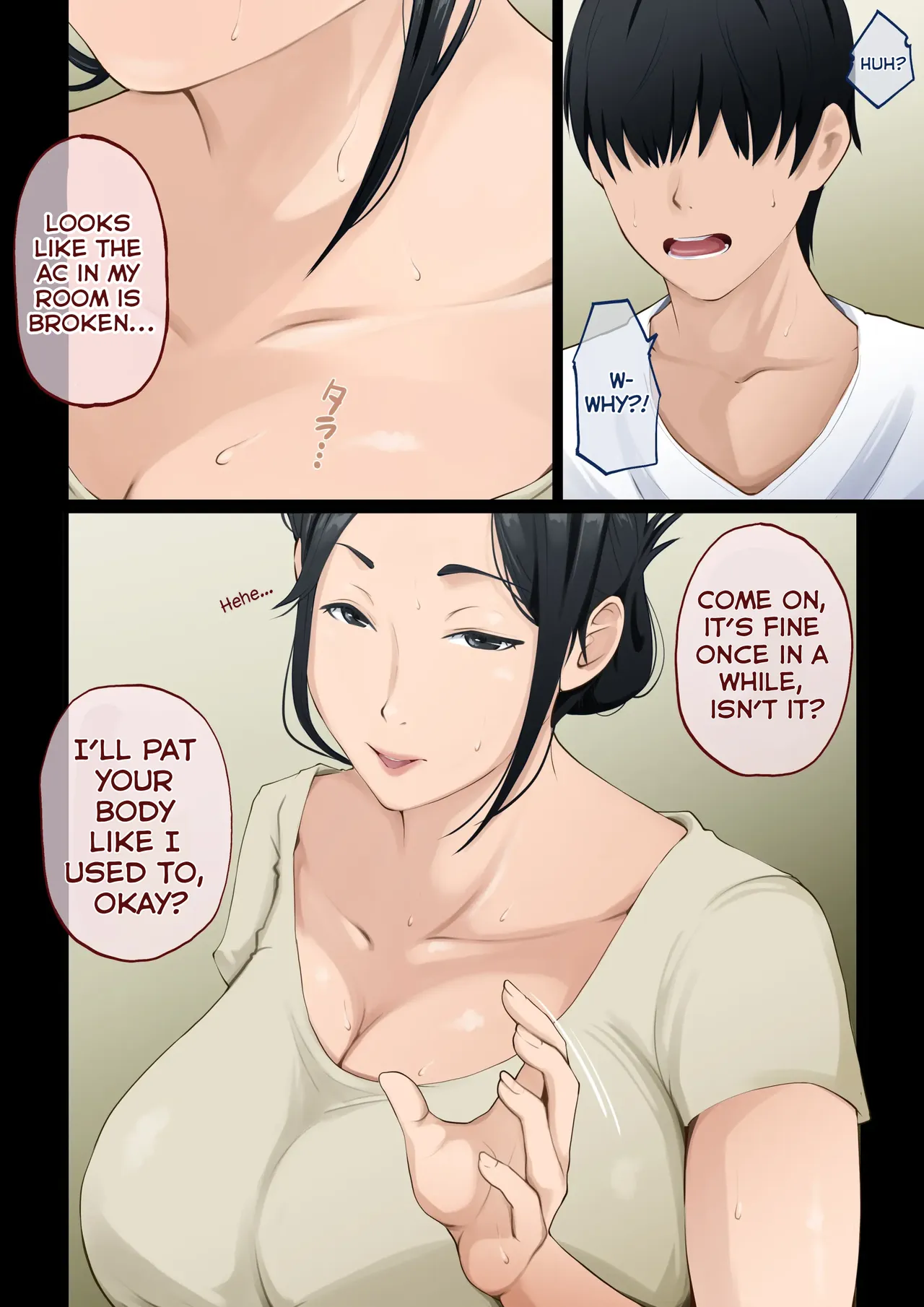 The story of how my mom, Whom I thought was totally ordinary, was actually so erotic she left me speechless. page 4 full