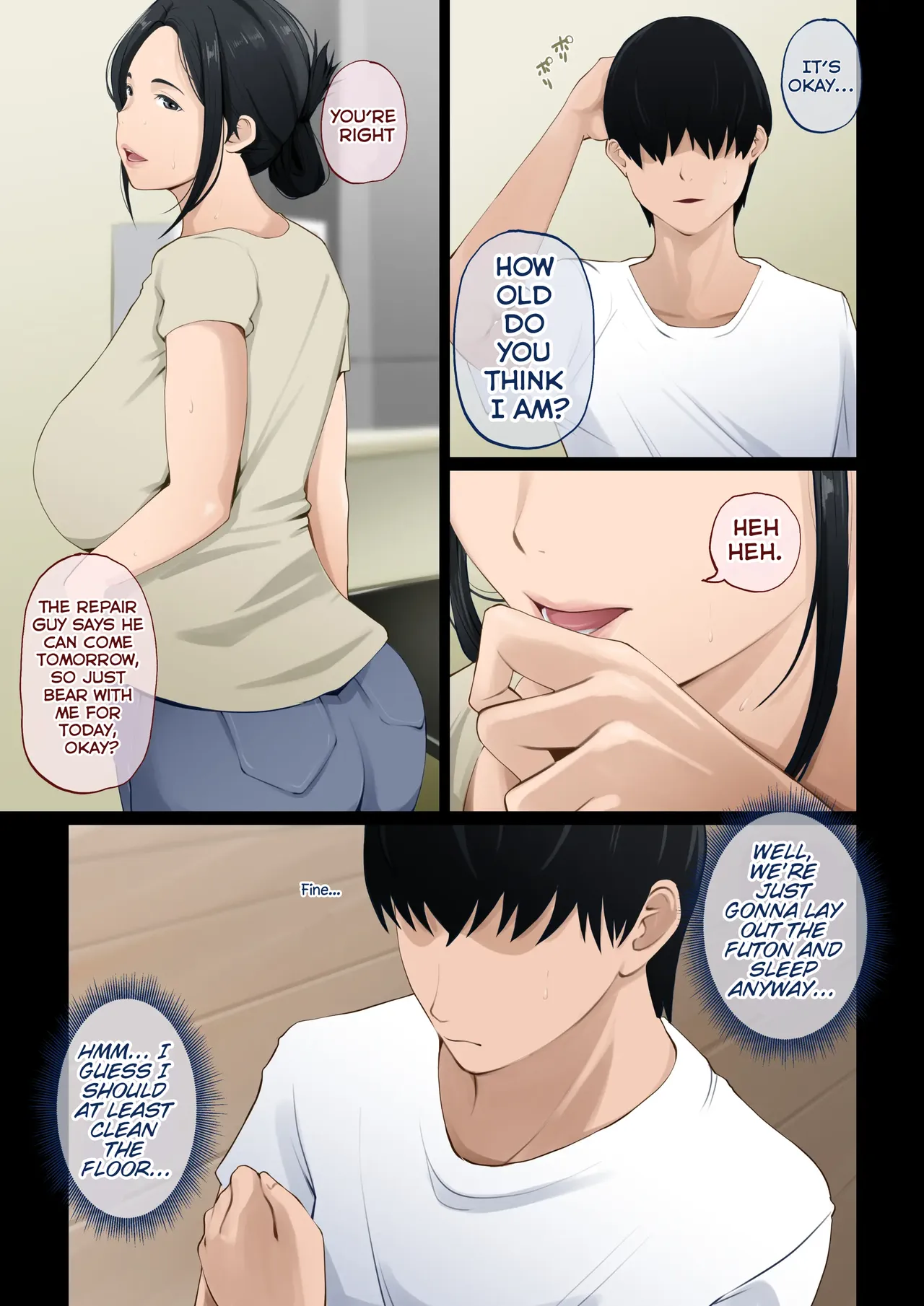 The story of how my mom, Whom I thought was totally ordinary, was actually so erotic she left me speechless. page 5 full