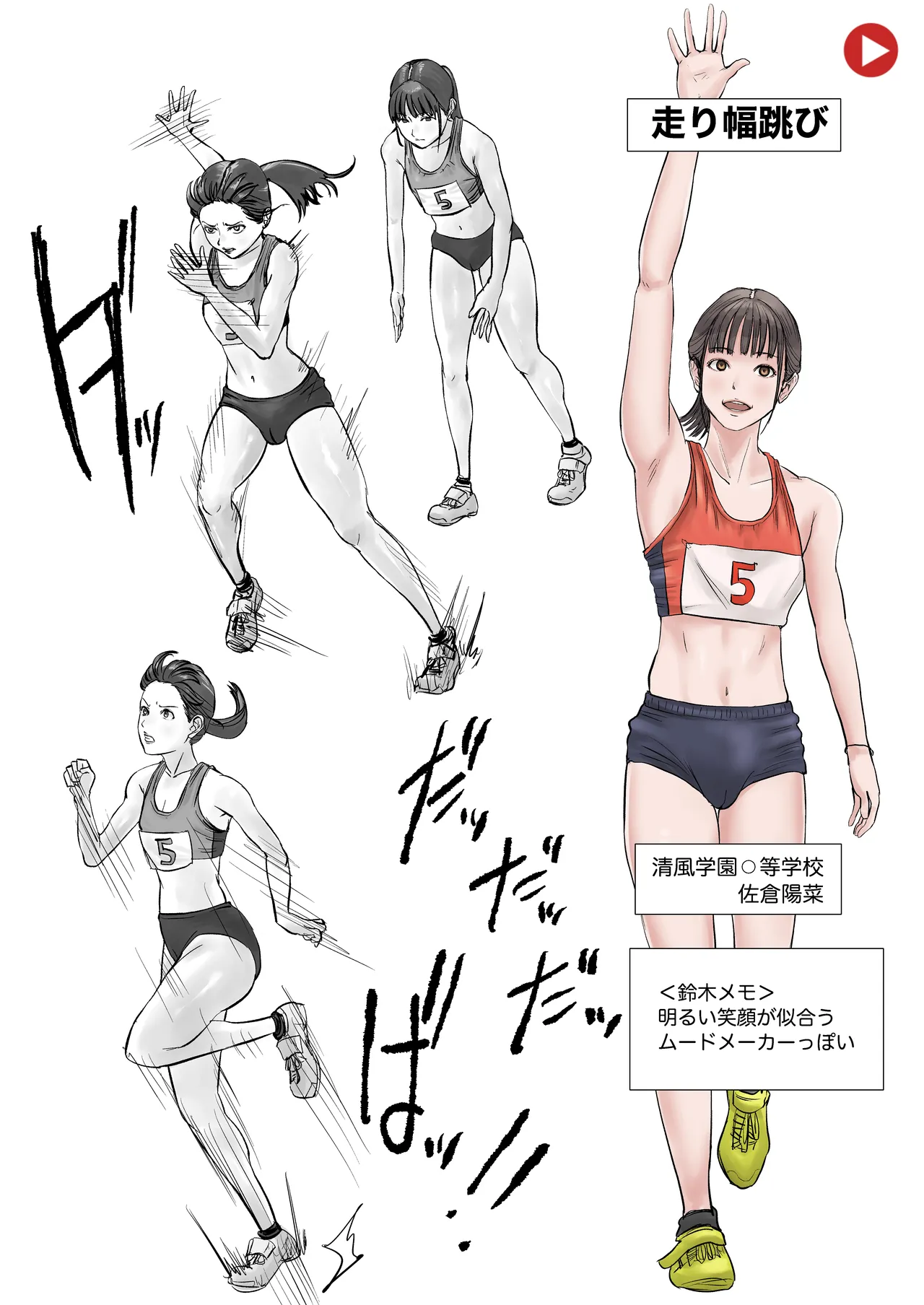 時間停止：陸上部 page 10 full