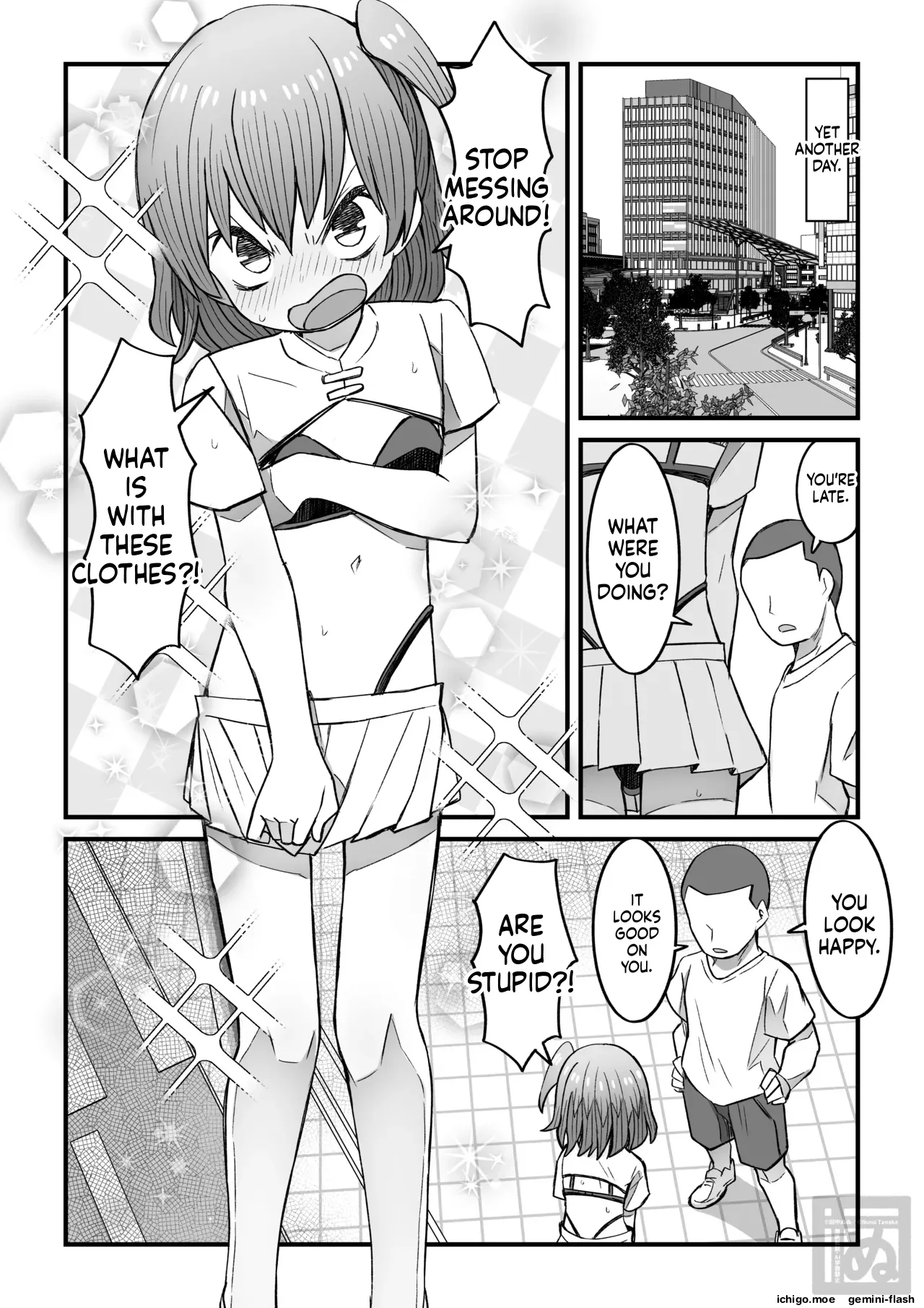 "Nunu Tanaka": The Story of Putting a Cocky Boy in His Place page 10 full