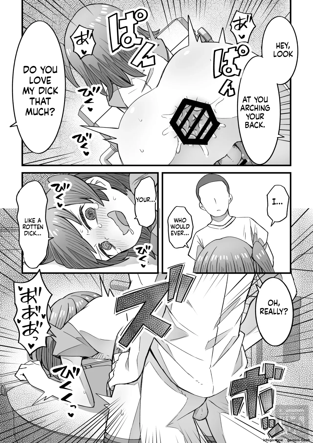 "Nunu Tanaka": The Story of Putting a Cocky Boy in His Place page 7 full