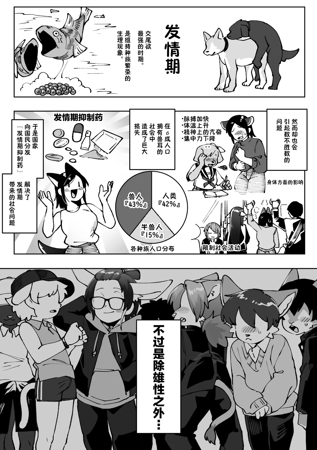 発情期にはアカスリを 全两回 page 1 full