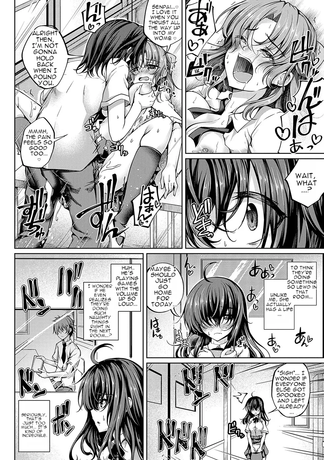 Character Change! Introvert + Extrovert = Lewdʔ page 2 full