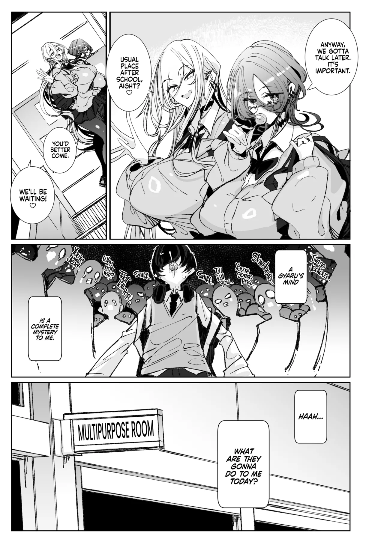 Ja, Kyou kara Otaku-kun wa Watashi-tachi no Karepitte Koto de! | Sorry, Nerd, but You're Our BF Now! page 7 full
