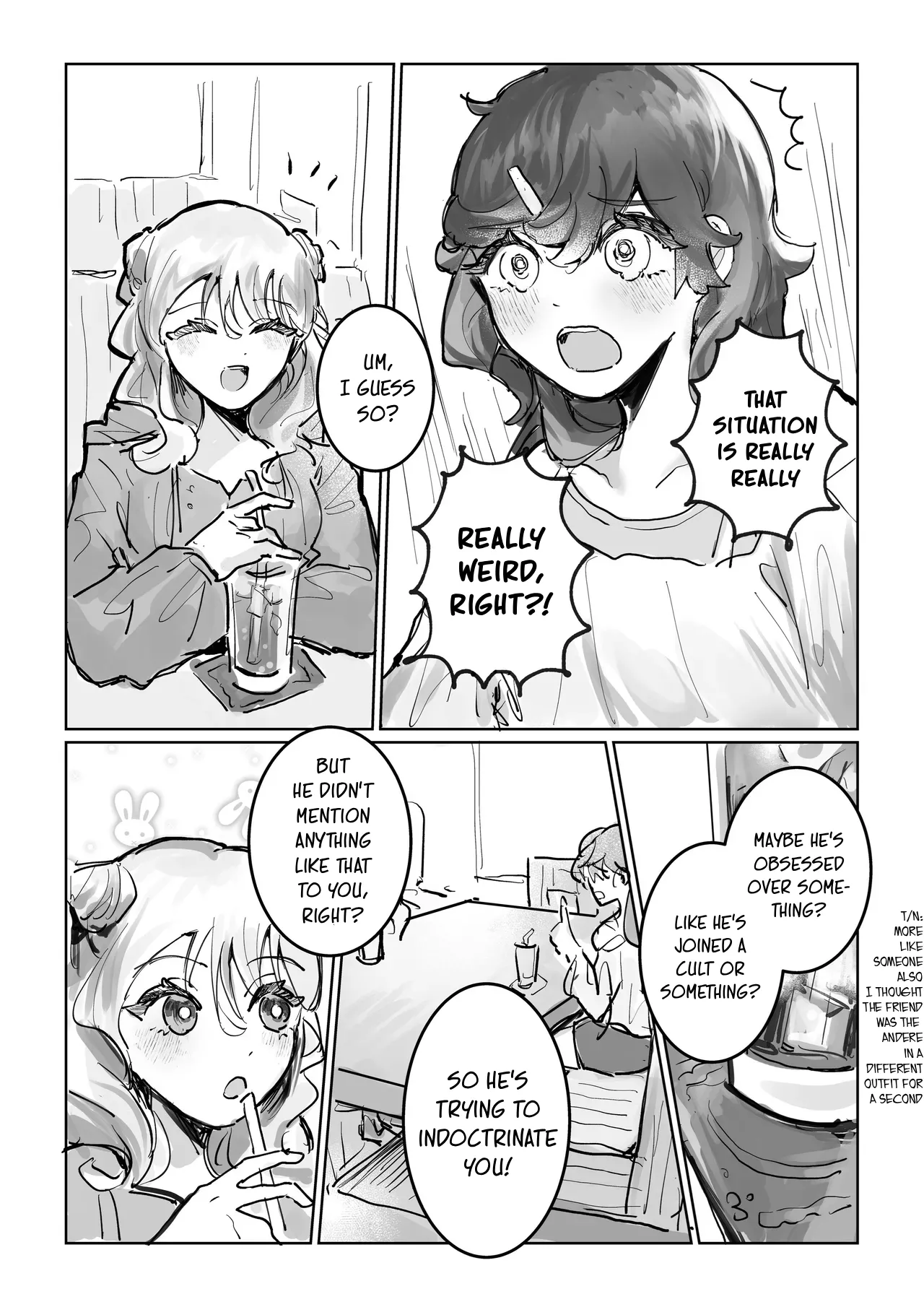 Shissou Shita Motokare ga Josou Yandere ni Natte Kaette Kita!? | My Ex-Boyfriend Who Went Missing Has Returned as a Cross-Dressing Yandere!? page 4 full