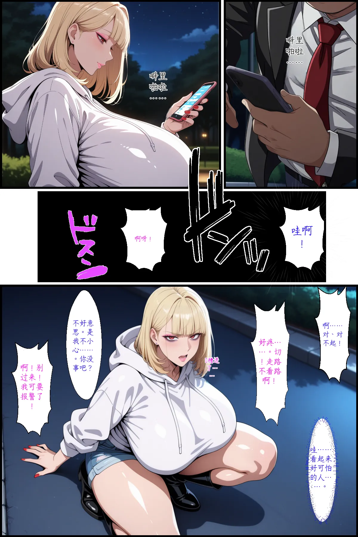 爆乳母娘分からせ計画！ヒス女上司と生意気ギャルを分からせてラブラブするまでの話 page 3 full