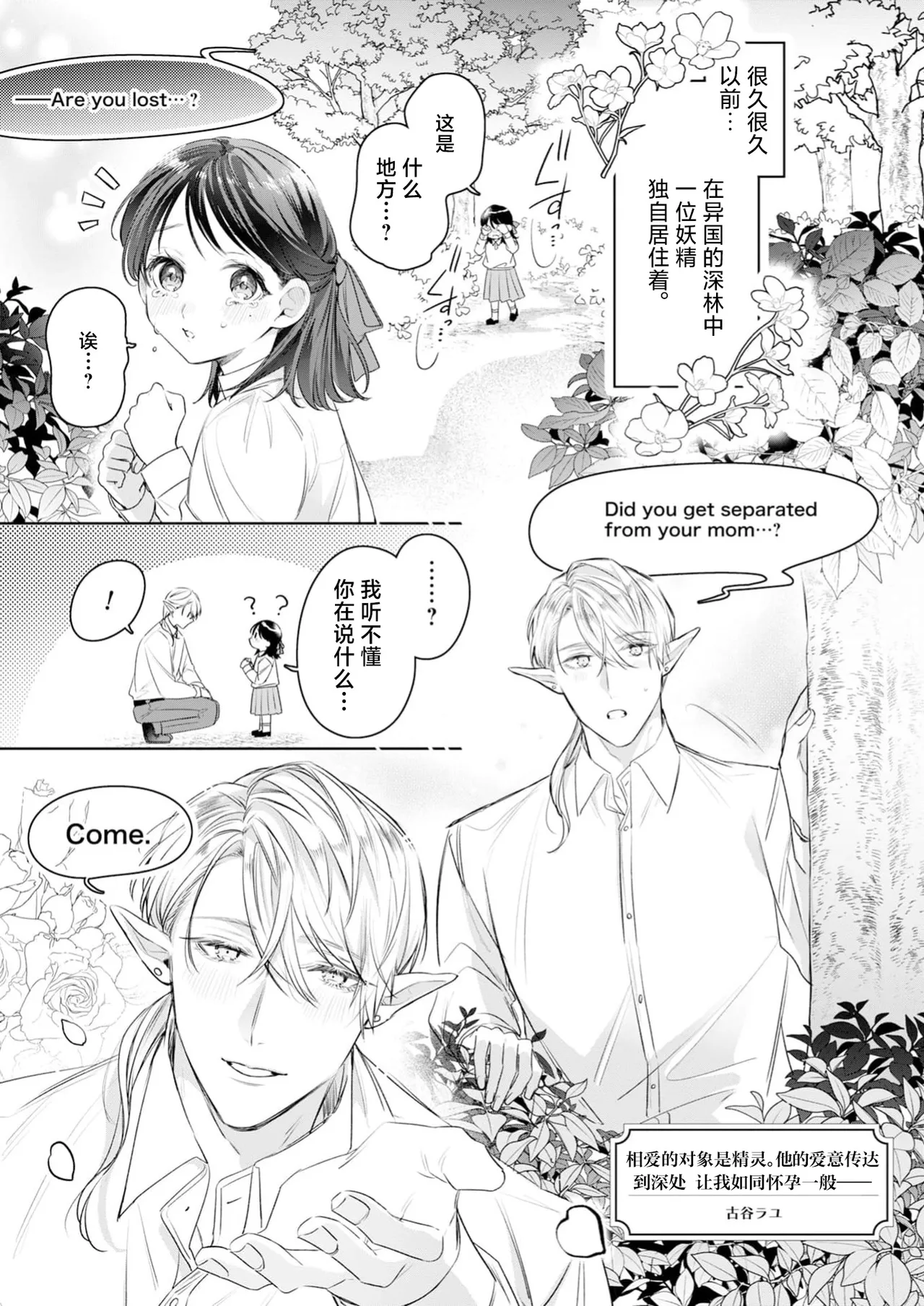 koi shita aite wa Erufudeshita. Haramu kurai ni okumade aishite ─ ─ | 相爱的对象是精灵。他的爱意传达到深处 让我如同怀孕一般── page 3 full