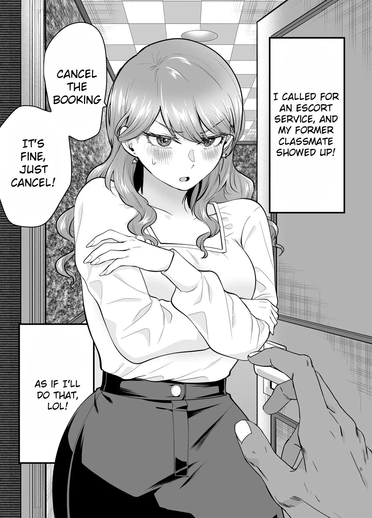 I Called an Escort Service, and My Old Classmate Showed Up 2 page 5 full