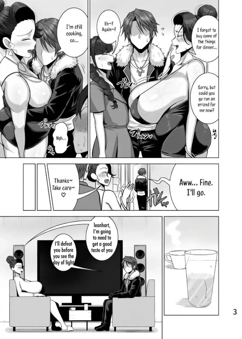Musume no Kareshi o Netoru Haha | A Mother Who Steals Her Daughter's Boyfriends Featuring Squall Leonhart page 4 full