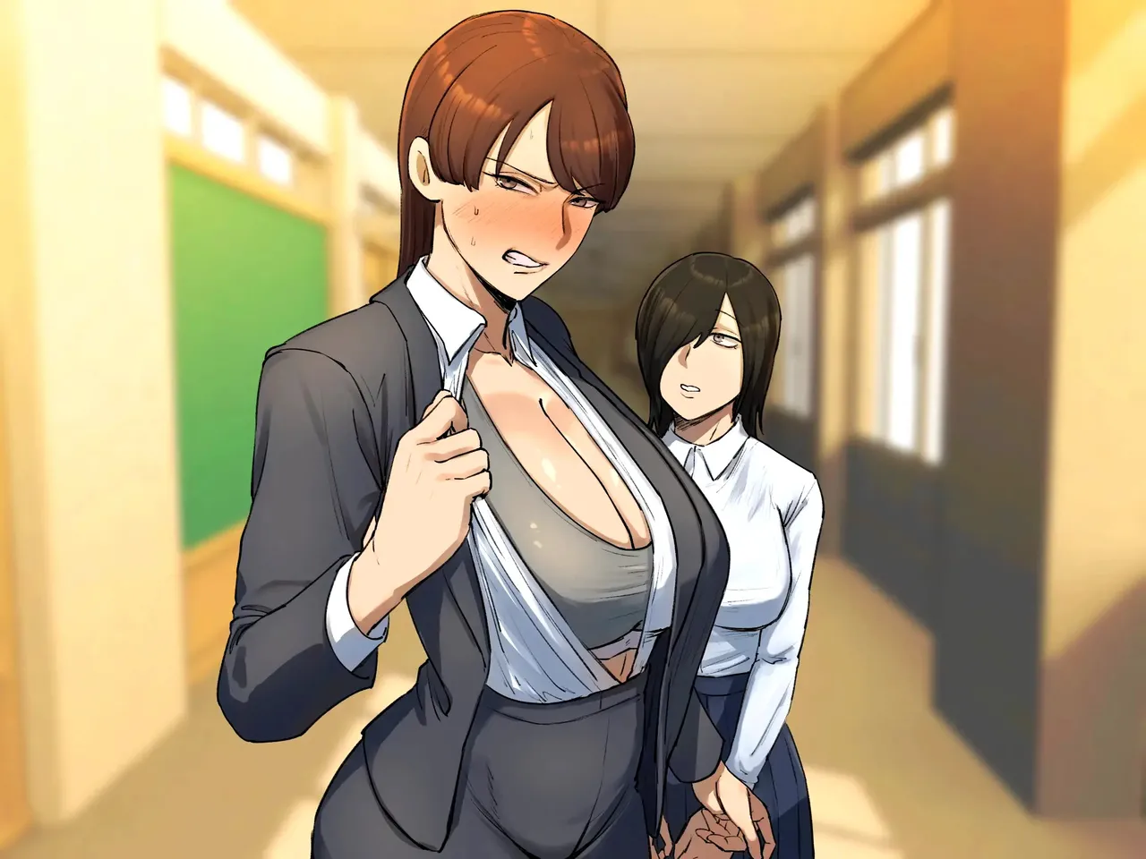Strip Down To Your Underwear and Appologize To Your Student -- Seito no Shitagi o Tsukete Shazai Shiro page 3 full