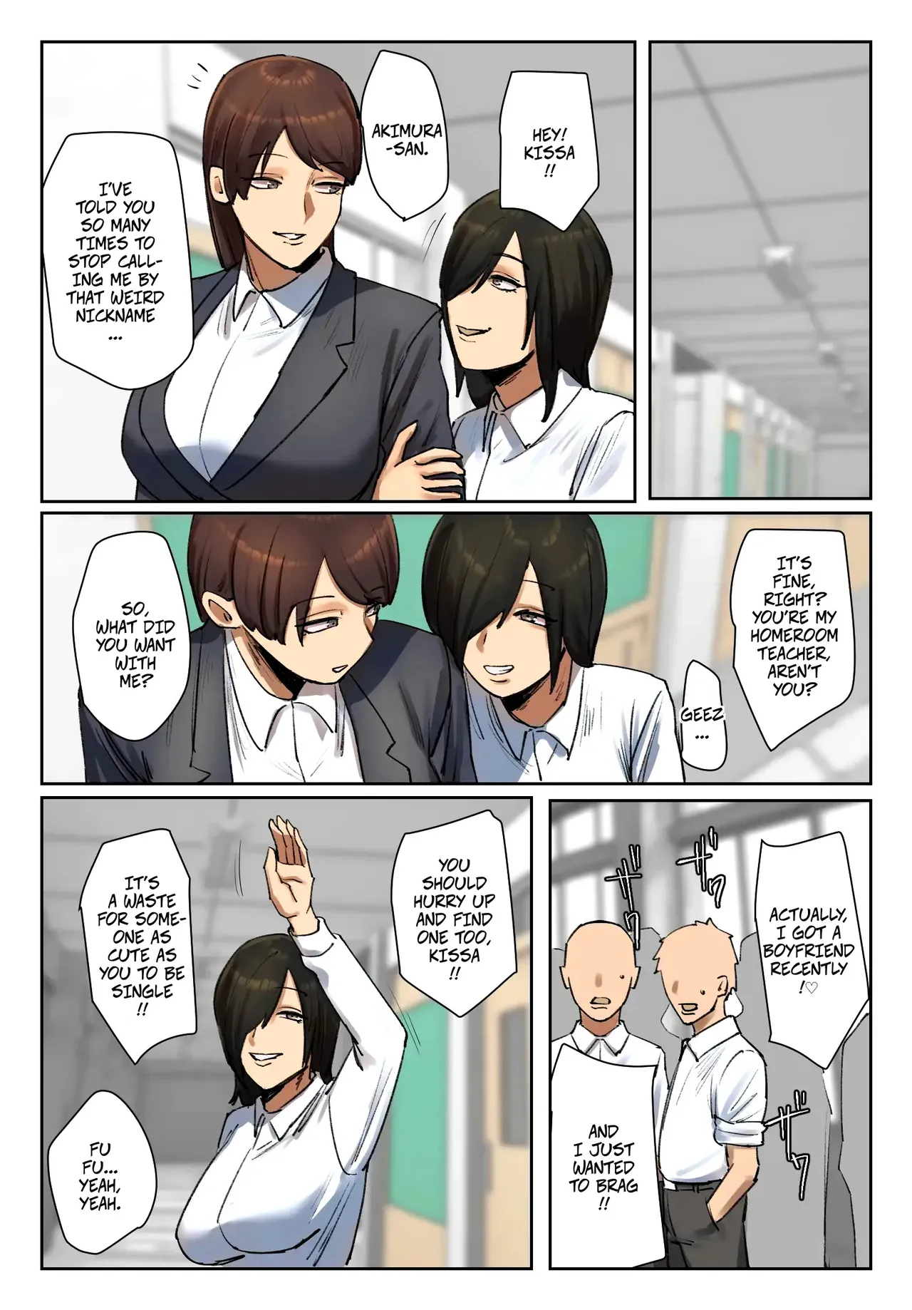 Strip Down To Your Underwear and Appologize To Your Student -- Seito no Shitagi o Tsukete Shazai Shiro page 8 full