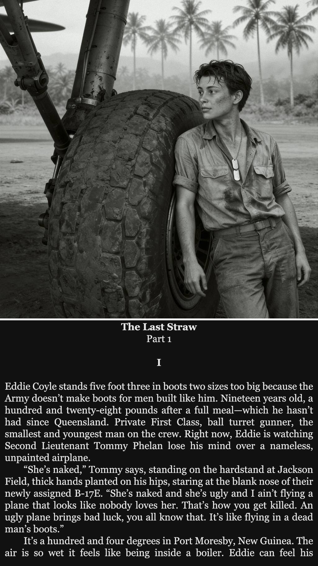 EMORY AHLBERG - THE LAST STRAW page 1 full