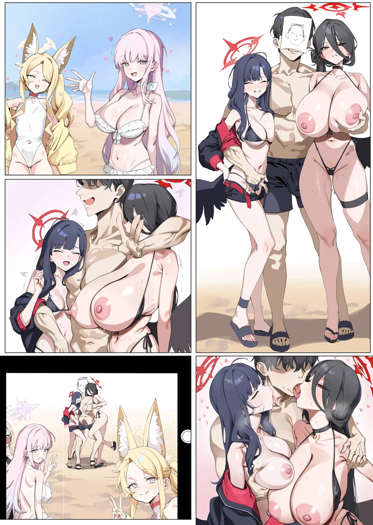 Hasumi and Ichika page 1 full