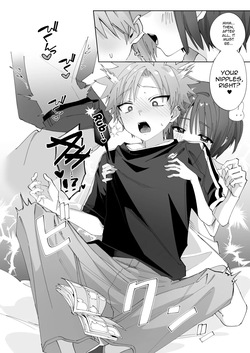 [Mimimisan Team] Satsuki-kun Asobo ♥ 2 Jirashi ♥ Chikubi Seme ♥ Jirashi Hen [English] [mysterymeat3] — page 15