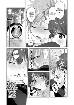[Mimimisan Team] Satsuki-kun Asobo ♥ 2 Jirashi ♥ Chikubi Seme ♥ Jirashi Hen [English] [mysterymeat3] — page 21